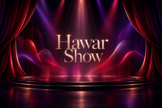 Hawar Show — AI brand illustration