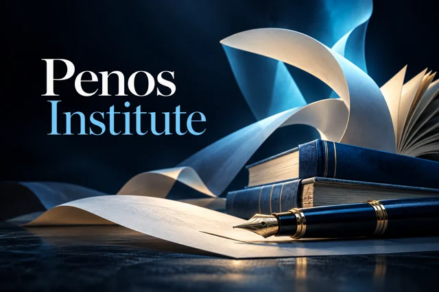 Penos Institute — AI brand illustration