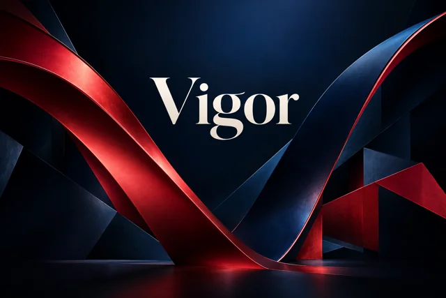 Vigor — AI brand illustration